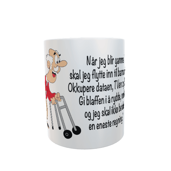 Når jeg blir gammel