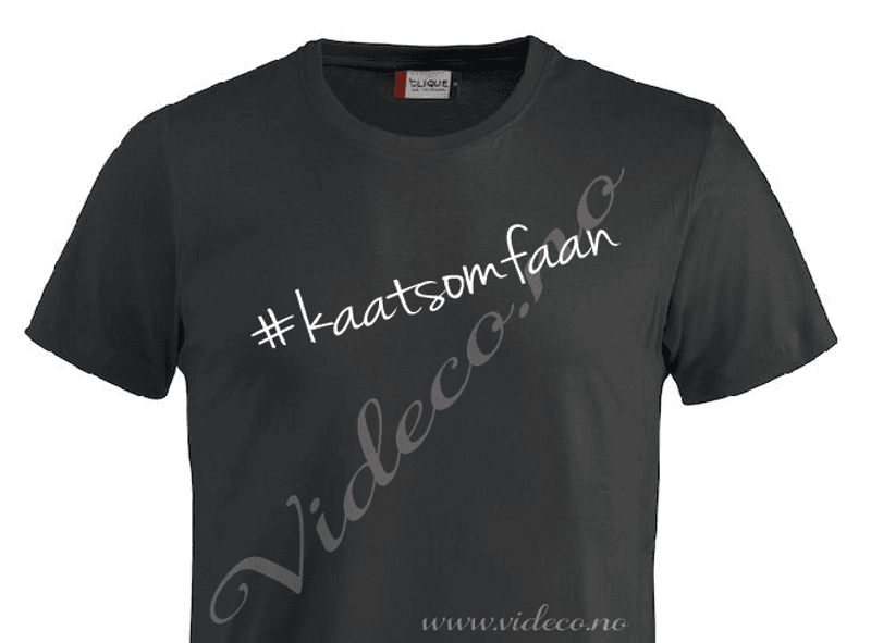 tshirt - #kaatsomfaan