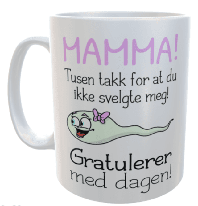 Hovedbilde Kopp- Mamma, Tusen takk for..