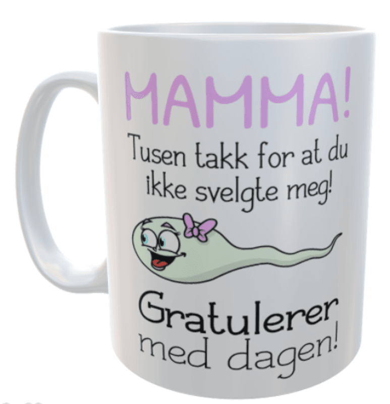 Kopp- Mamma, Tusen takk for..