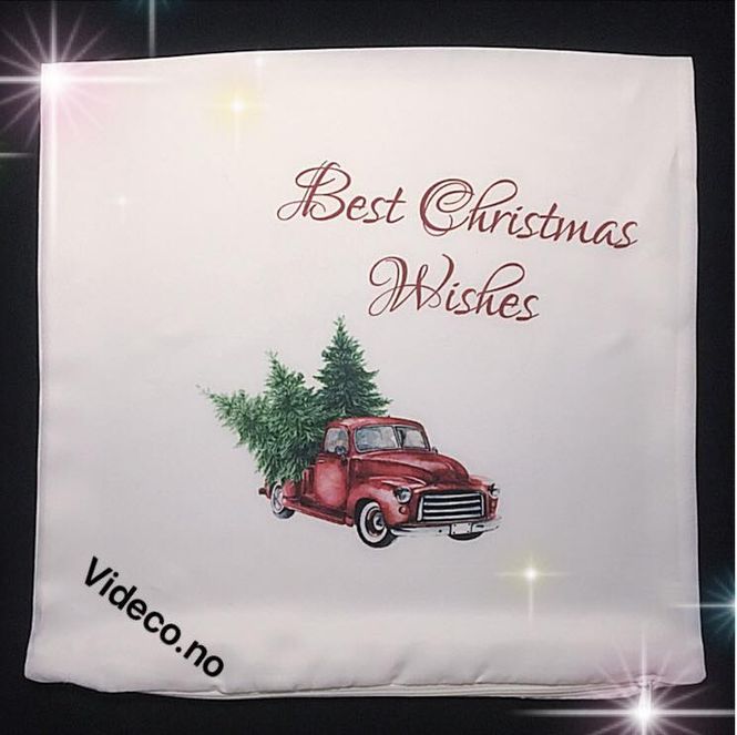 Hovedbilde Putetrekk- Best christmas wishes