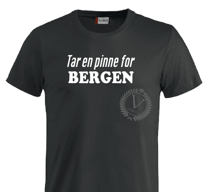 T-shirt, Tar en pinne for LANDET
