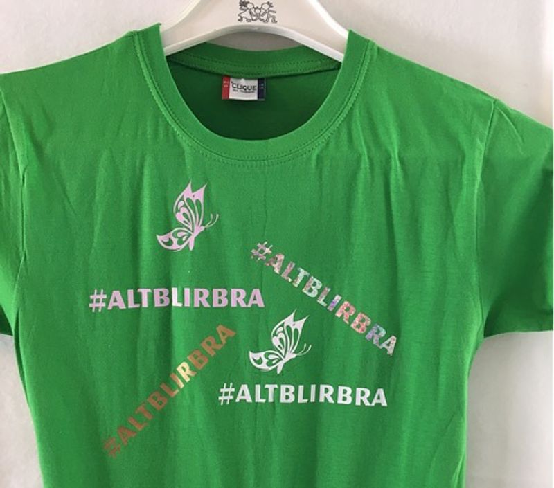 T-skjorte- #altblirbra, barn