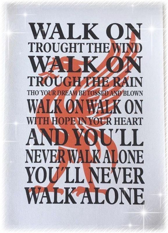 Walk on - A3, Plakat