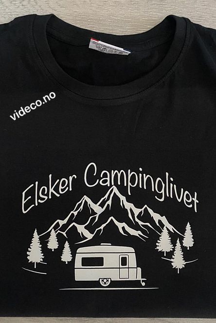 Hovedbilde T-shirt, Elsker Campinglivet