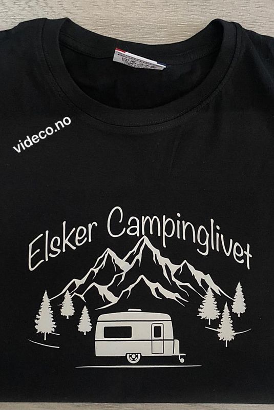 T-shirt, Elsker Campinglivet