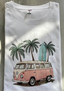 Hovedbilde T-shirt - Pink summer 