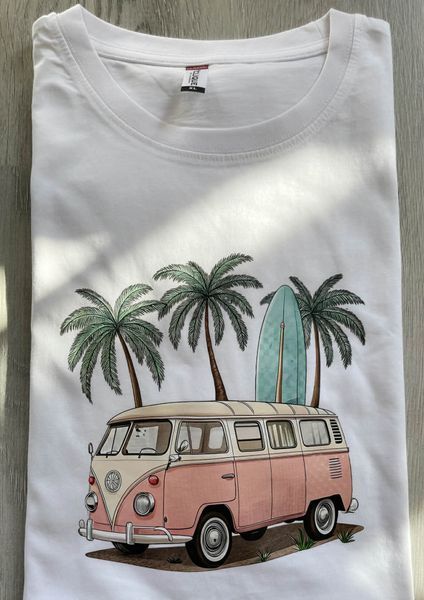 T-shirt - Pink summer 