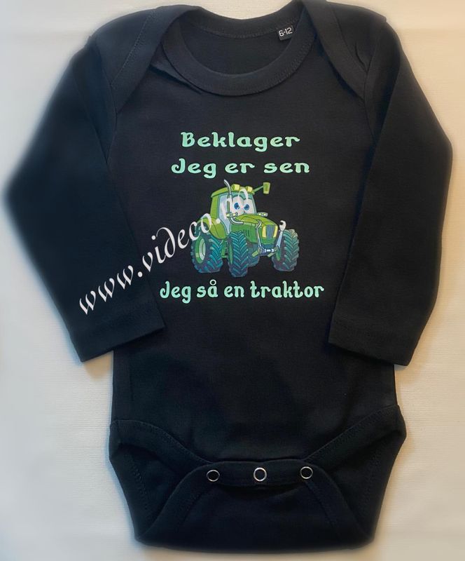 Sort body- Beklager- jeg er sen... 