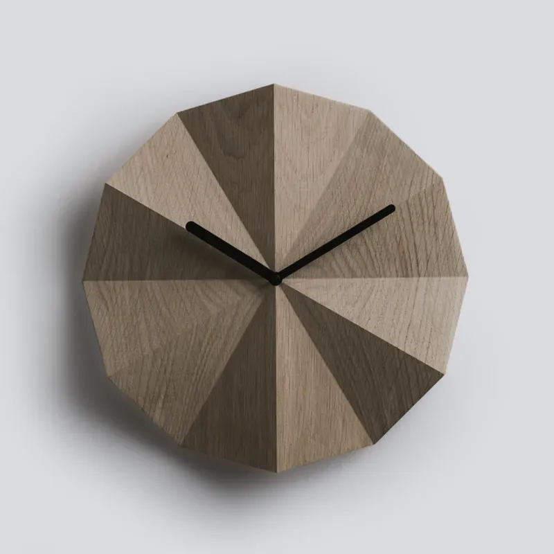 Klokke - smoked oak