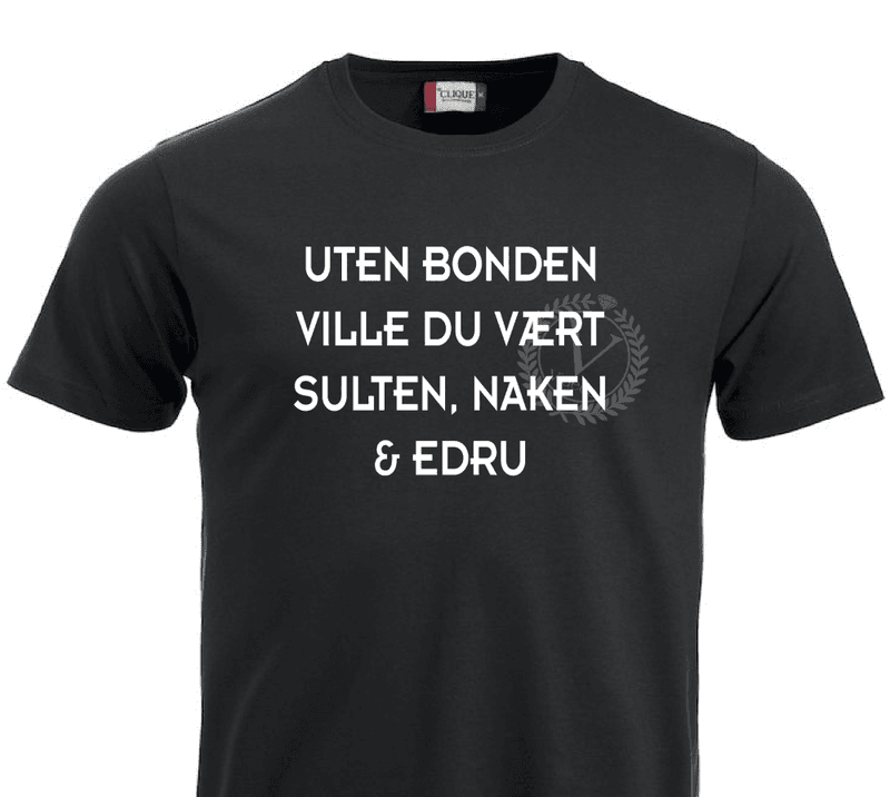 T-shirt, Uten bonden ville...