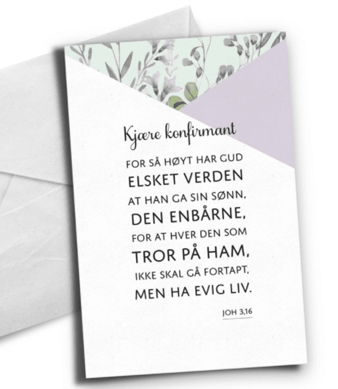 Kort - Bibelvers Joh