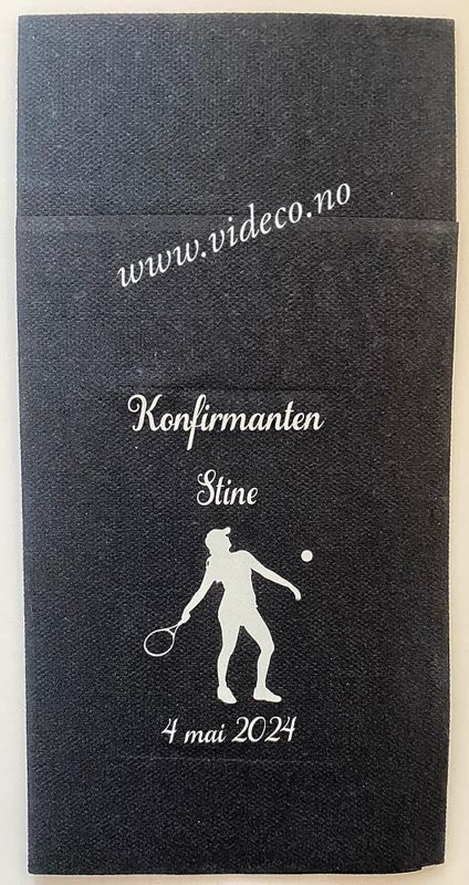 Serviett - Tennis / jente