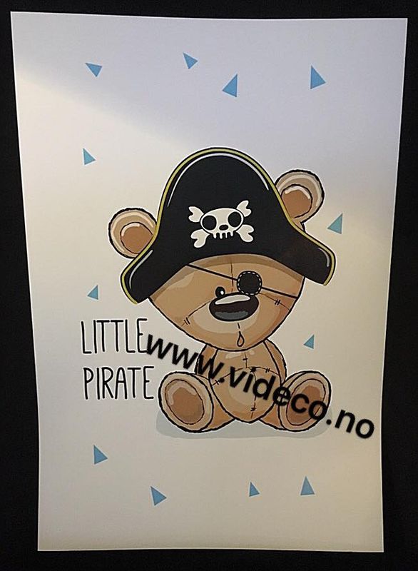 Little pirat, Bilde m/ramme